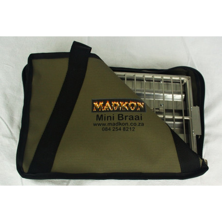 MADKON AMMO BOX BRAAI WITH GRID AND BAG