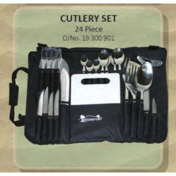 Cutlery Kit 24Pc 4 Person Camp_Greensport