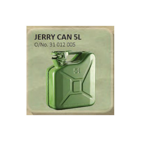 Jerry Can Metal 5L Green (Petrol)